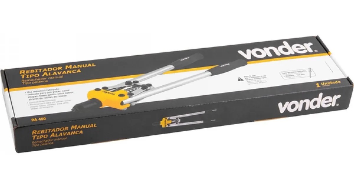 Rebitador Alavanca RA 450 Vonder - Imagem 3